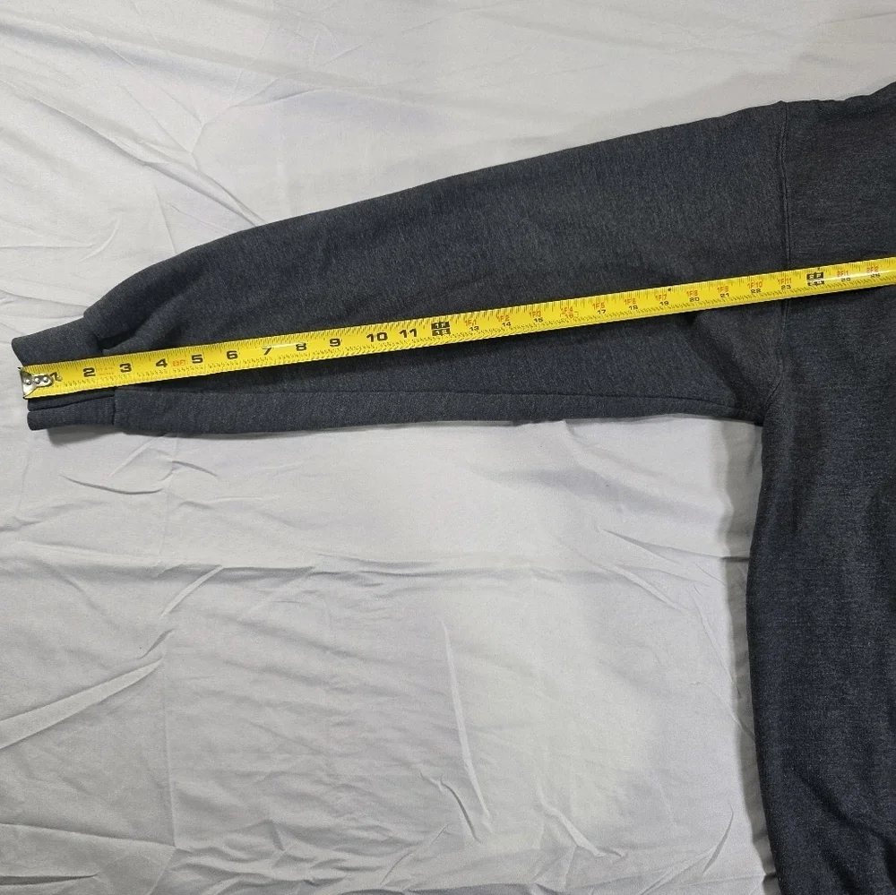 Champion Men's Dark Gray St. John Fisher College Crewneck Sweater